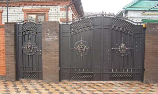 кованые и сварные ворота Куровское
